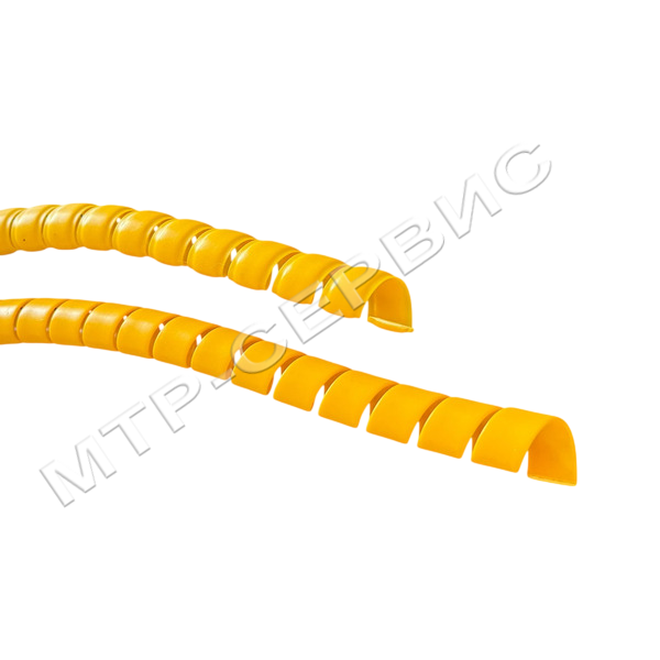 Защитная спираль облегчённая желтая 16-22